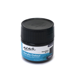Ακρυλικό χρώμα Mont Marte Acrylic Colour Paint 100 ml - Mars μαύρο