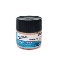 Ακρυλικό χρώμα Mont Marte Acrylic Colour Paint 100 ml - Σαμπάνια χρυσό ανοιχτό 