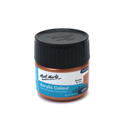 Ακρυλικό χρώμα Mont Marte Acrylic Colour Paint 100 ml - Μπρονζέ 