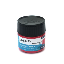 Ακρυλικό μεταλλικό χρώμα Mont Marte Colour Paint  100 ml - Metallic Magenta