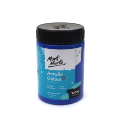 Ακρυλικό χρώμα Mont Marte Acrylic Color Paint 300 ml - Ultramarine Blue μπλε