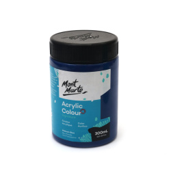 Ακρυλικό χρώμα Mont Marte Acrylic Color Paint 300 ml - Phthalo Blue σκούρο μπλε