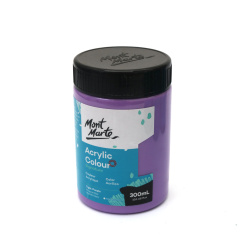 Акрилна боя Mont Marte Acrylic Colour Paint 300 ml - Ανοιχτό μωβ