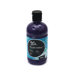 Ακρυλικό χρώμα Mont Marte Acrylic Color Paint 500 ml μπουκάλι - Μωβ
