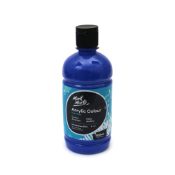 Ακρυλικό χρώμα Mont Marte Acrylic Color Paint 500 ml σε φιάλη - Ultramarine Μπλε 