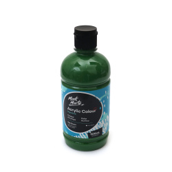 Ακρυλικό χρώμα Mont Marte Acrylic Color Paint 500 ml σε φιάλη - Sap Green