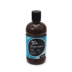 Ακρυλικό χρώμα Mont Marte Acrylic Color Paint 500 ml σε φιάλη - Burnt Umber 