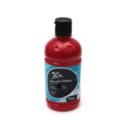 Ακρυλικό χρώμα Mont Marte Acrylic Color Paint 500 ml μπουκάλι - Crimson