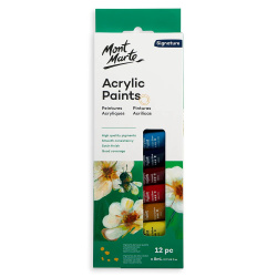 Σετ ακρυλικά χρώματα Mont Marte Acrylic Paint Set 12 χρώματα x 8 ml