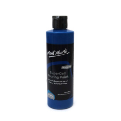 Ακρυλικό χρώμα Mont Marte SuperCell Pouring Paint 240 ml - Navy Blue