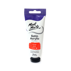 Mont Marte Acrylfarbe seidenmatt 75 ml – Orange