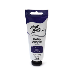 Ακρυλικό σατινέ χρώμα Mont Marte Satin Acrylic 75ml - Μωβ