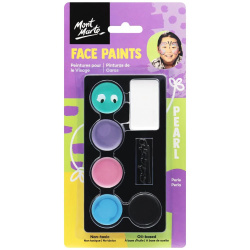Σετ ζωγραφικής προσώπου Mont Marte Kids Face Painting Set - Pearl