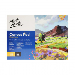 Mont Marte Canvas Pad Α3 (30x40 cm) -10 φύλλα