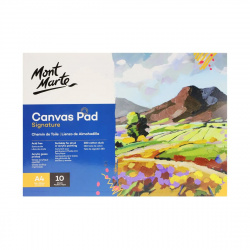 Mont Marte Canvas Pad Α4 (21x29,7 cm) -10 φύλλα