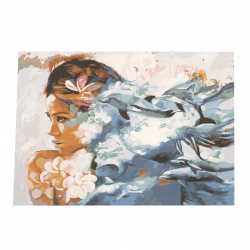 Paint by Numbers Kit, 40x50 cm - Femininity Ms7493