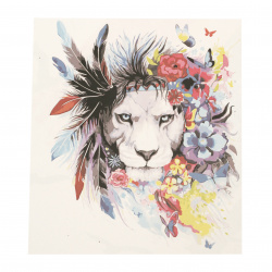 Комплект рисуване по номера 40x50 см - Артистичен лъв Ms7584
