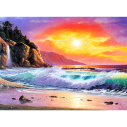 Paint by Numbers Kit, 30x40 cm - Colorful Sea BFB0612