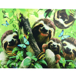 Paint by Number Kit 30x40 cm - Sloth Family, KTL2230