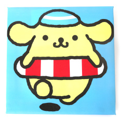 Creative Kit for Children with Pom-Poms, 20x20 cm - MQCC12164