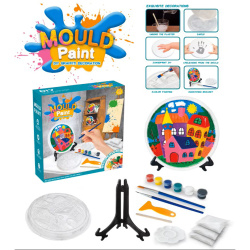 Комплект гипсова отливка  за оцветяване -къщи 8854