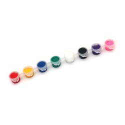 Acrylic Paint Set – 8 Rich Colors – Smooth, Long-Lasting and Perfect for Artists and Creative Enthusiasts