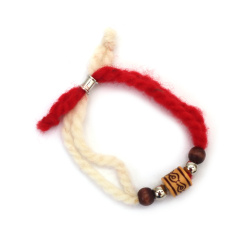 Brățări din lână Martisor  10 bucăți