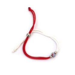 Brățări Martisor pentru copii - cu mărgele pictate 10 bucăți