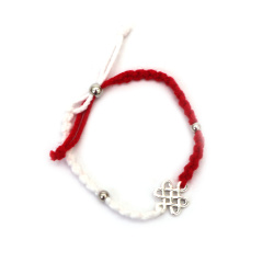 Brățări Martisor tricotate manual, 10 bucăți