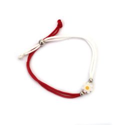 Brățări Martisor  pentru copii - cu floare 10 bucăți