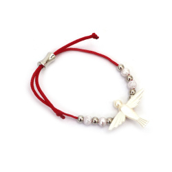 Brățări Martisor  cu porumbel 10 bucăți