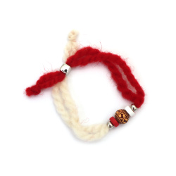 Brățări din lână Martisor 10 bucăți