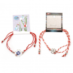 Bratara MIX cu trifoi - 10 bucati