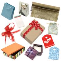 Gift wrapping and cellophane bags