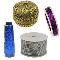 Metallic Cord and Strings for Jewelry Making, ART & Craft Projects, Gift Wrapping