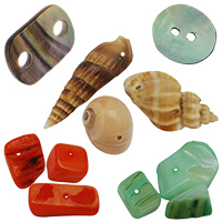 Shells & Nacre Beads for Decoration, Jewelry, DIY, Gifts