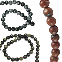 Obsidian Gemstone Bead Strands, Jewellery Making, Necklaces, Bracelets, Craft