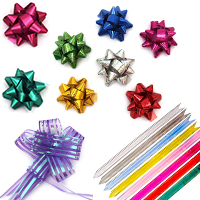 Gift Wrapping Organza and Satin Ribbons