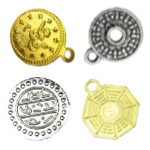 Метални парички за украса