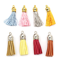 Fabric, Suede, Cotton Tassels for Decorations, Clothes, Jewelry Making