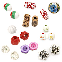 Plastic Acrylic Beads Jewelry Making Necklaces Bracelets Clothes Craft Handmade DIY