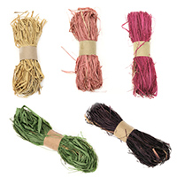 Natural Raffia Bundles for Floral Arrangements, Packing, and Crafts, Decorations, DIY