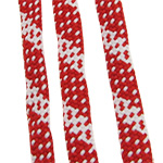 Cord White and Red flat