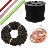Leather & Suede Cord for jewelry making, Bracelets, Necklaces, Decorations
